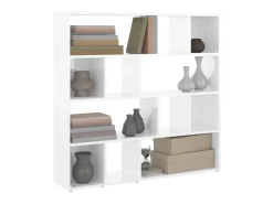 Best Estante/divisória 105x24x102 cm brilhante PT499484 Branco