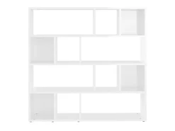 Best Estante/divisória 105x24x102 cm brilhante PT499484 Branco