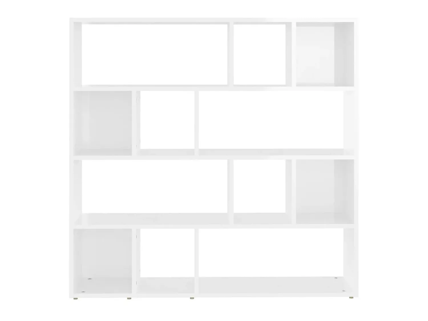 Best Estante/divisória 105x24x102 cm brilhante PT499484 Branco