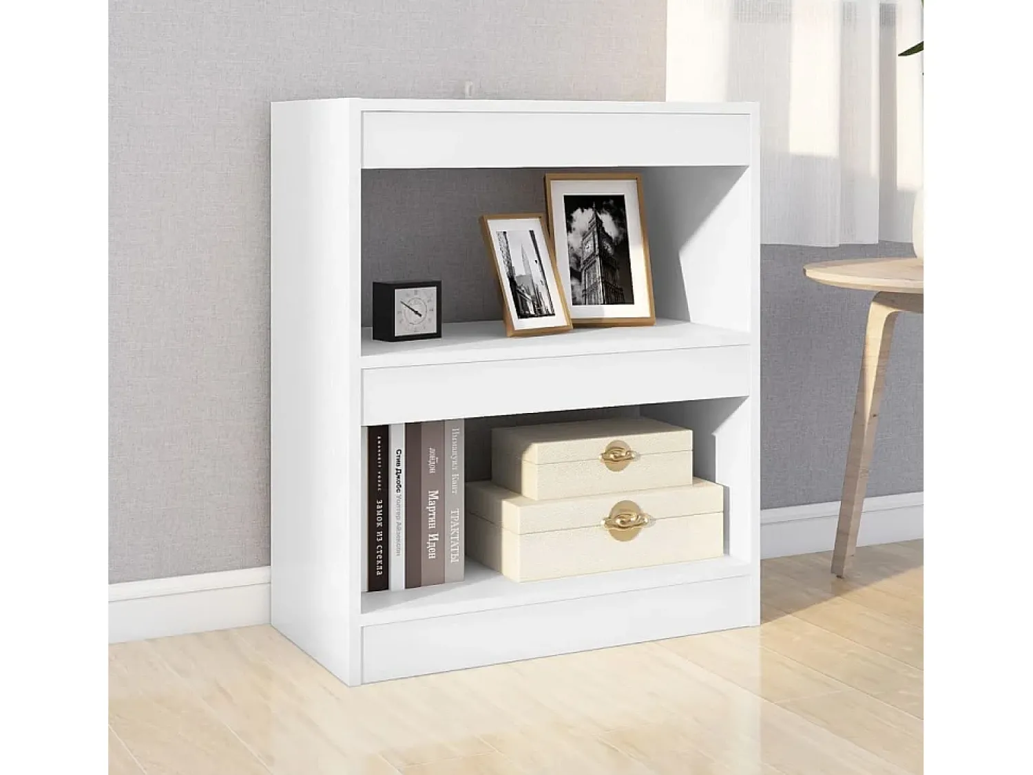 Biblioteca* Estante/divisória 60x30x72 cm PT539137 Branco