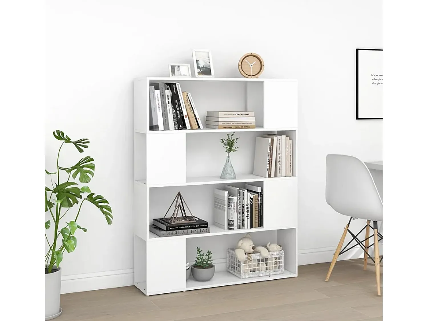 Sale Estante/divisória 100x24x124 cm PT892854 Branco
