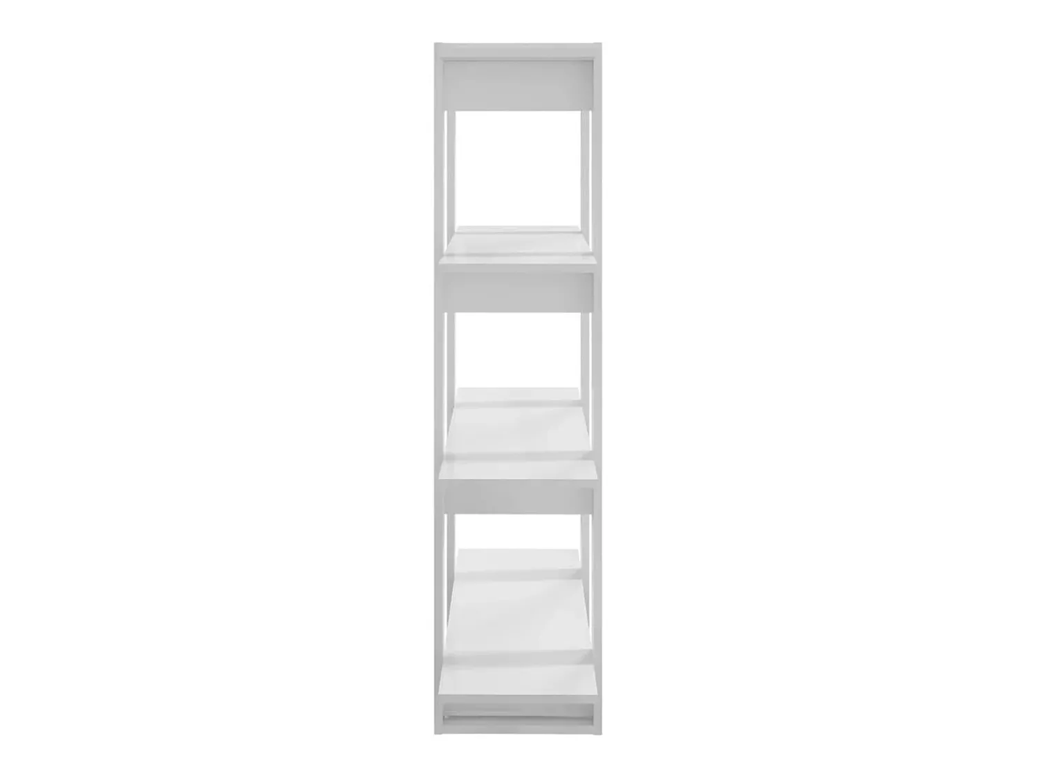 vidaxl Estante/divisória 100x30x123,5 cm brilhante^ Prateleira