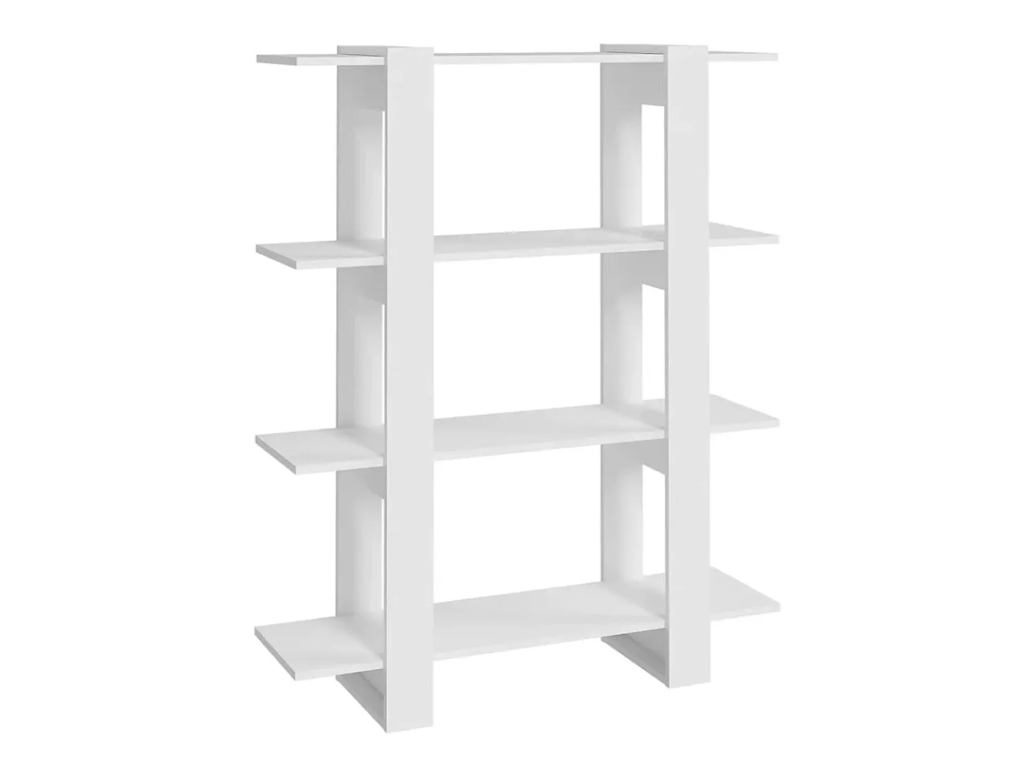 Biblioteca| Estante/divisória 100x30x123,5 cm PT794192 Branco