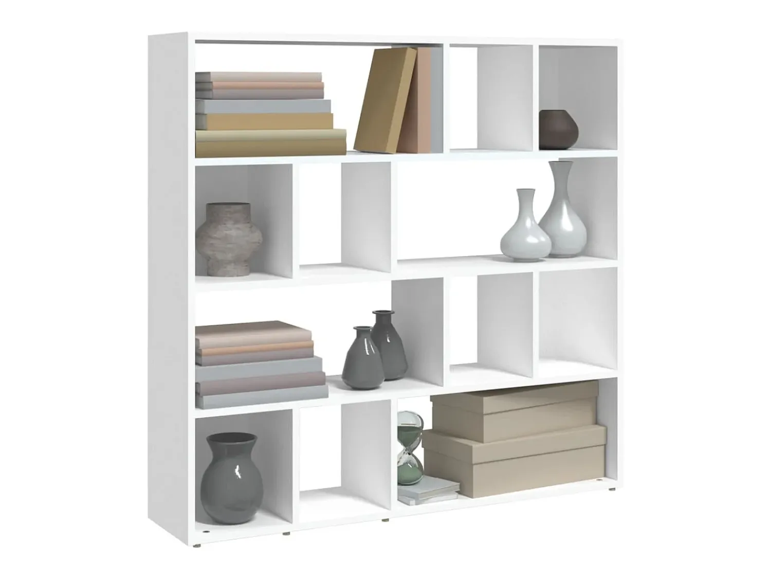vidaxl Estante/divisória 105x24x102 cm^ Biblioteca