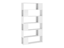 Biblioteca| Estante/divisória 100x24x188 cm PT258278 Branco
