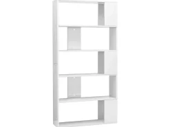 Biblioteca* Estante/divisória 80x24x159 cm brilhante PT447207 Branco