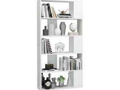 Biblioteca* Estante/divisória 80x24x159 cm brilhante PT447207 Branco
