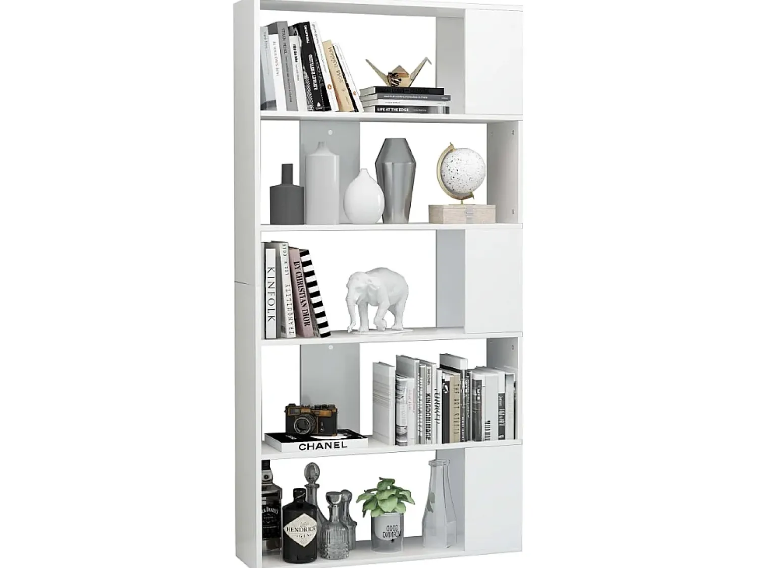 Biblioteca* Estante/divisória 80x24x159 cm brilhante PT447207 Branco