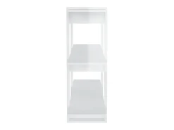 Biblioteca* Estante/divisória 100x30x87 cm brilhante PT512401 Branco
