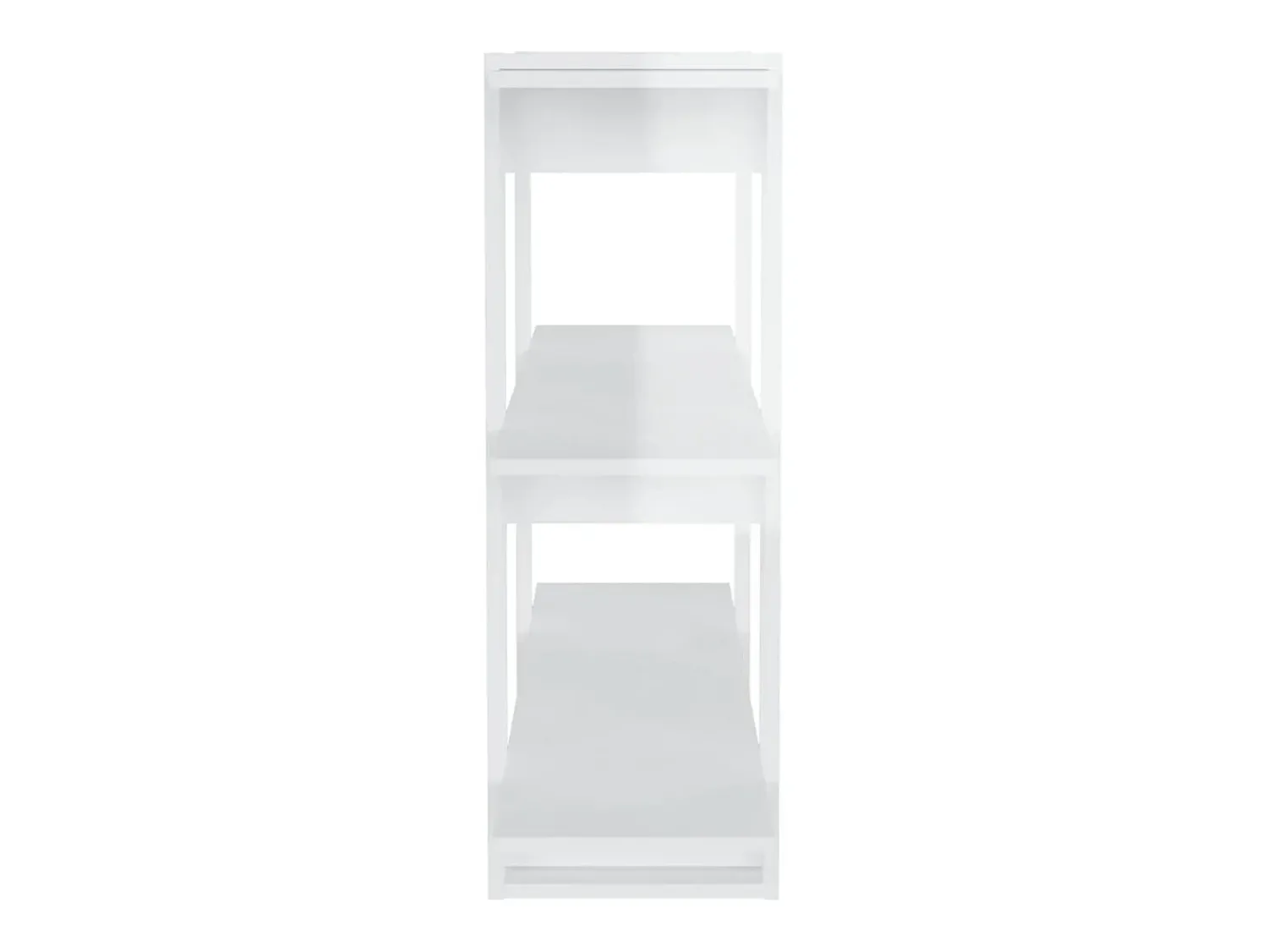Biblioteca* Estante/divisória 100x30x87 cm brilhante PT512401 Branco