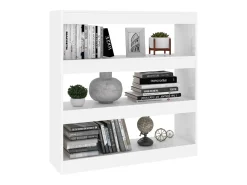 Prateleira|vidaxl Estante/divisória 100x30x103 cm Branco