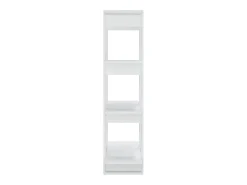 Prateleira|vidaxl Estante/divisória 80x30x123,5 cm Branco