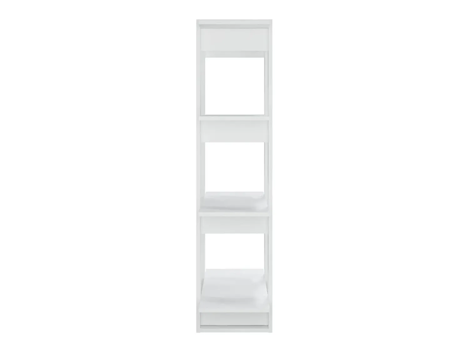 Prateleira|vidaxl Estante/divisória 80x30x123,5 cm Branco