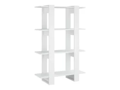 Prateleira|vidaxl Estante/divisória 80x30x123,5 cm Branco