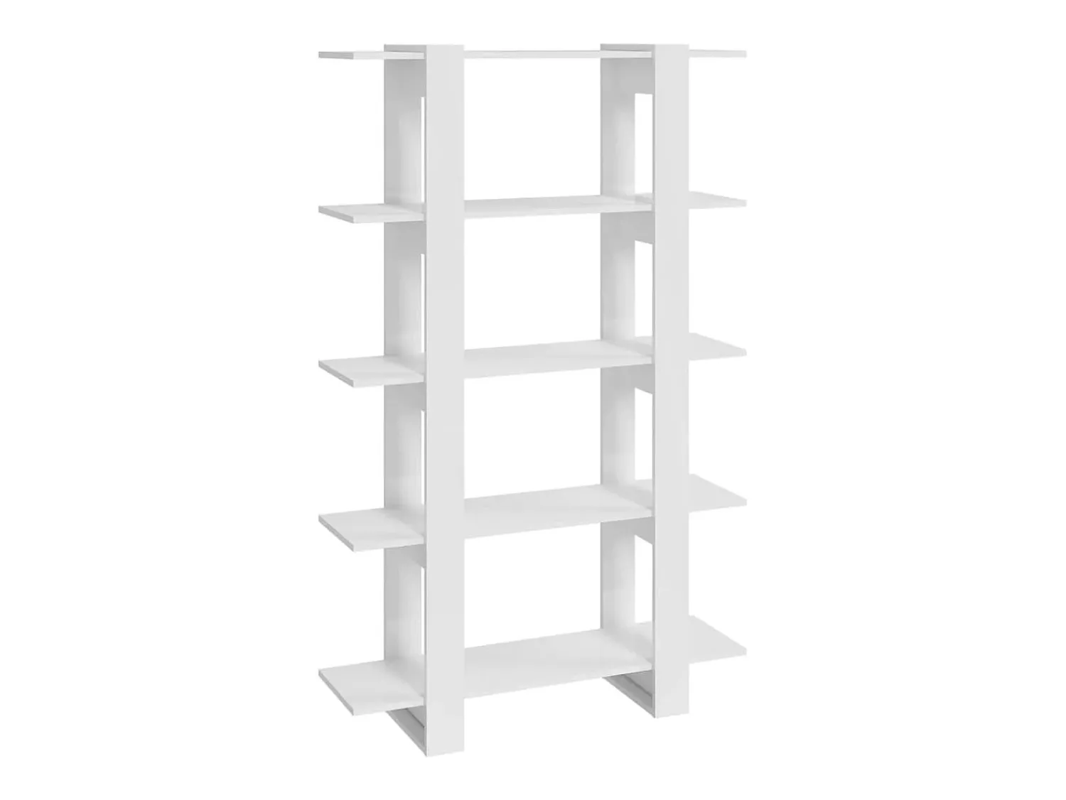Prateleira*vidaxl Estante/divisória 100x30x160 cm brilhante Branco