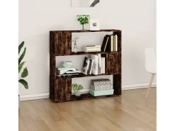 Best Estante/divisória 100x24x94 cm carvalho fumado PT648845 Castanho