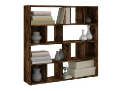 Biblioteca| Estante/divisória 105x24x102 cm carvalho fumado PT937471 Castanho