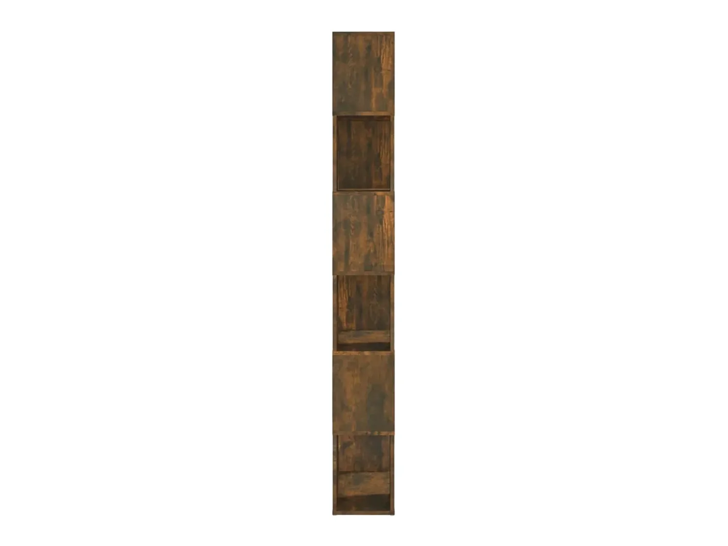 vidaxl Estante/divisória 60x24x186 cm carvalho fumado^ Prateleira