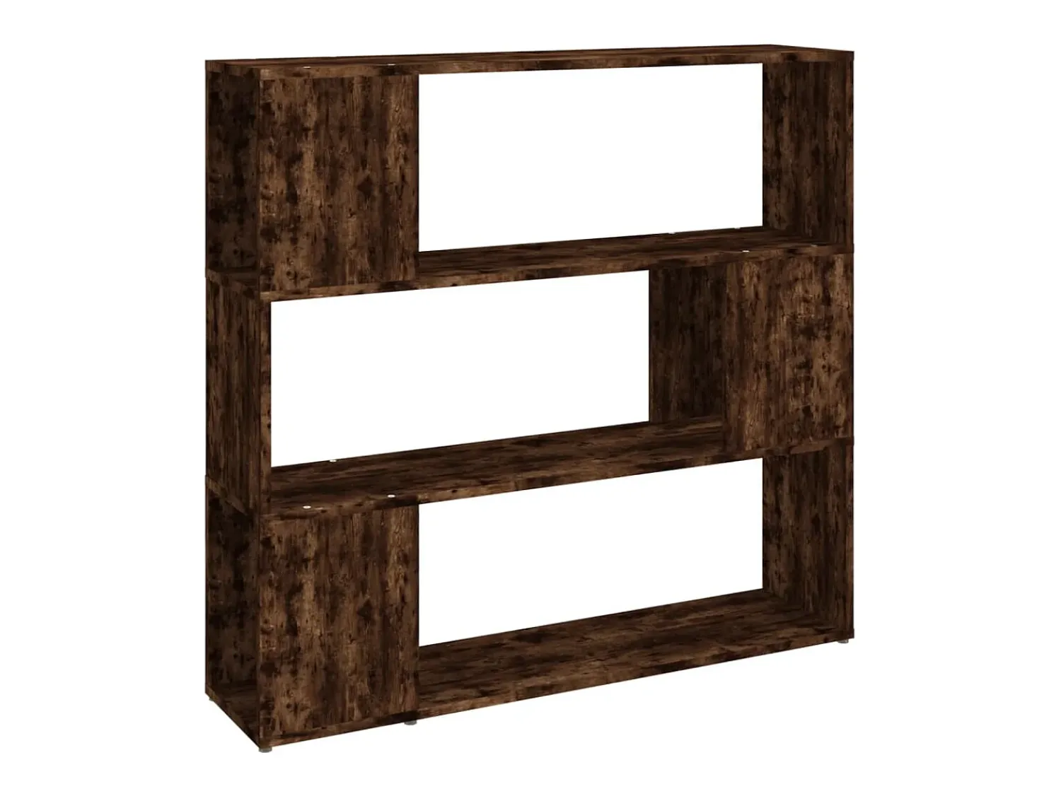 vidaxl Estante/divisória 100x24x94 cm carvalho fumado^ Prateleira