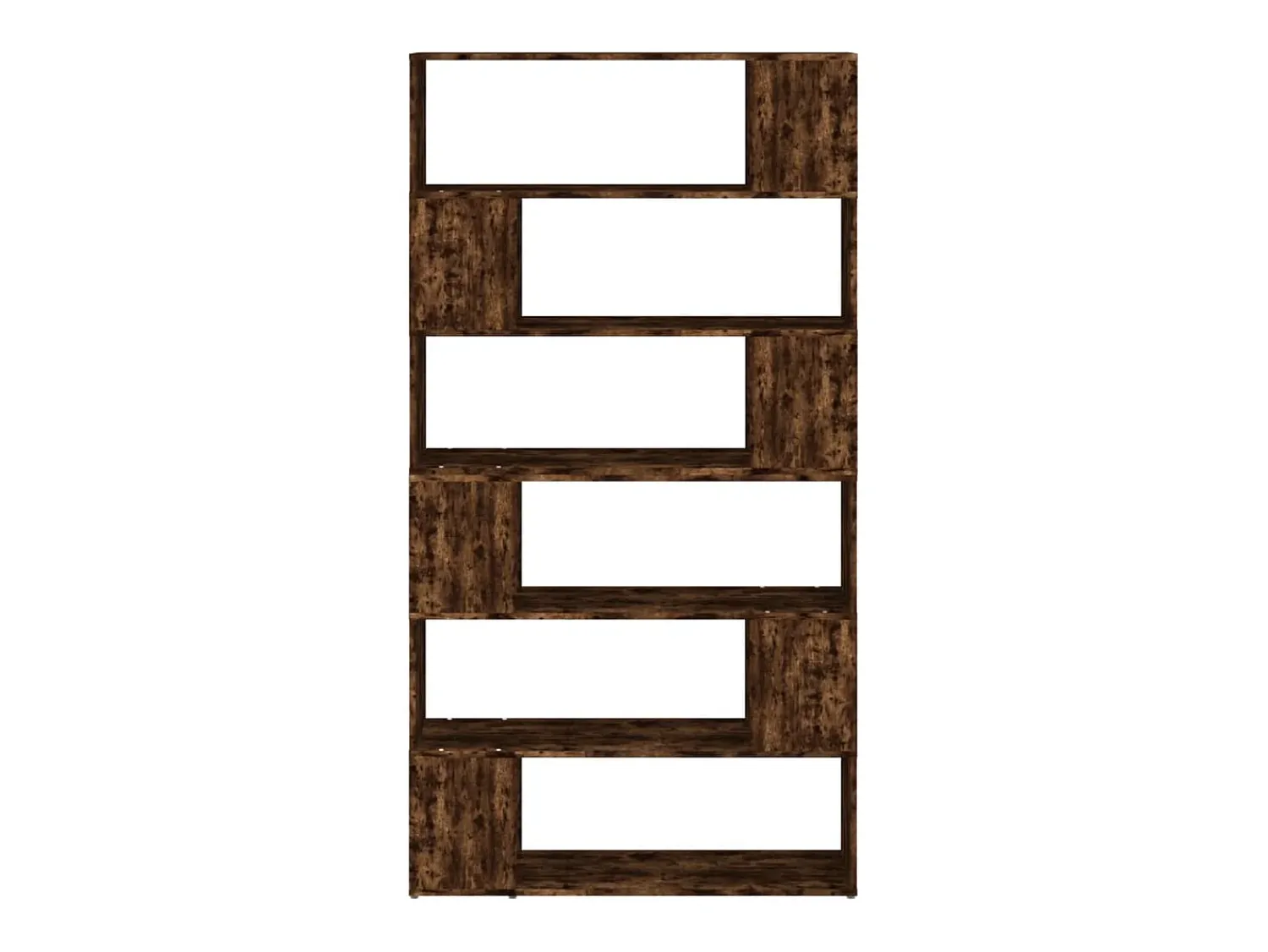 Biblioteca| Estante/divisória 100x24x188 cm carvalho fumado PT760095 Castanho