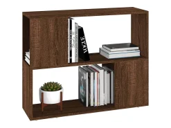 Móvel De Tv|vidaxl Estante/divisória 80x24x63 cm carvalho Castanho