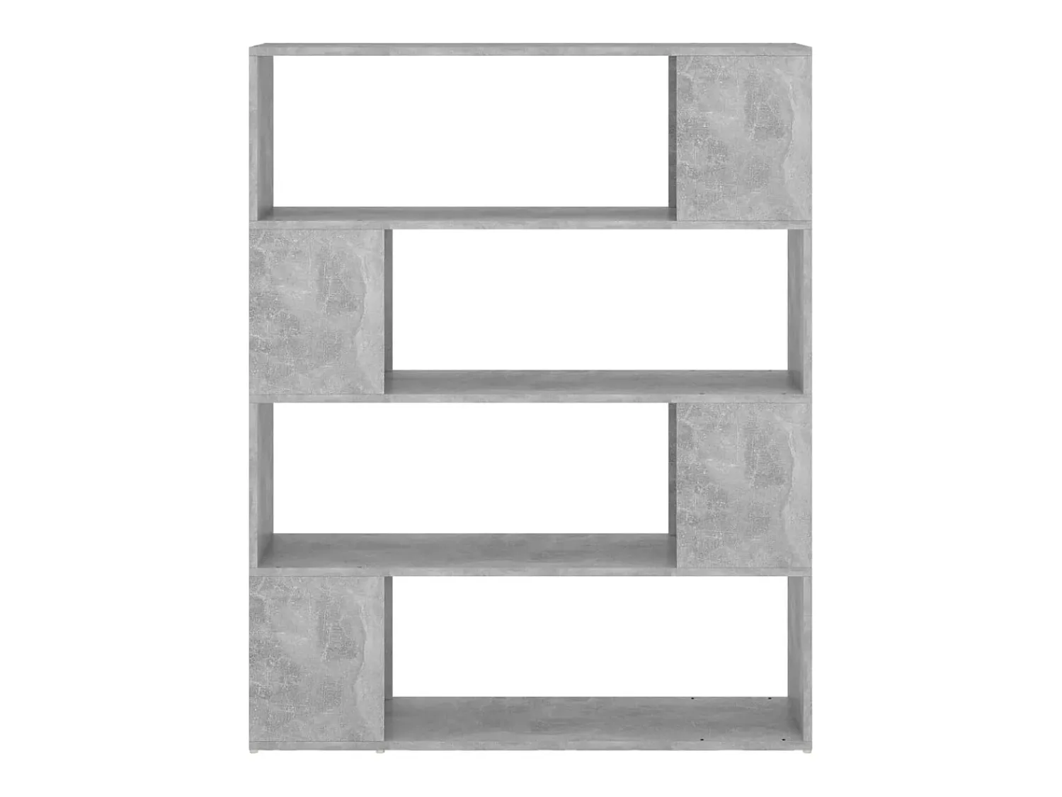 Biblioteca* Estante/divisória 100x24x124 cm cimento PT478603 Cinzento