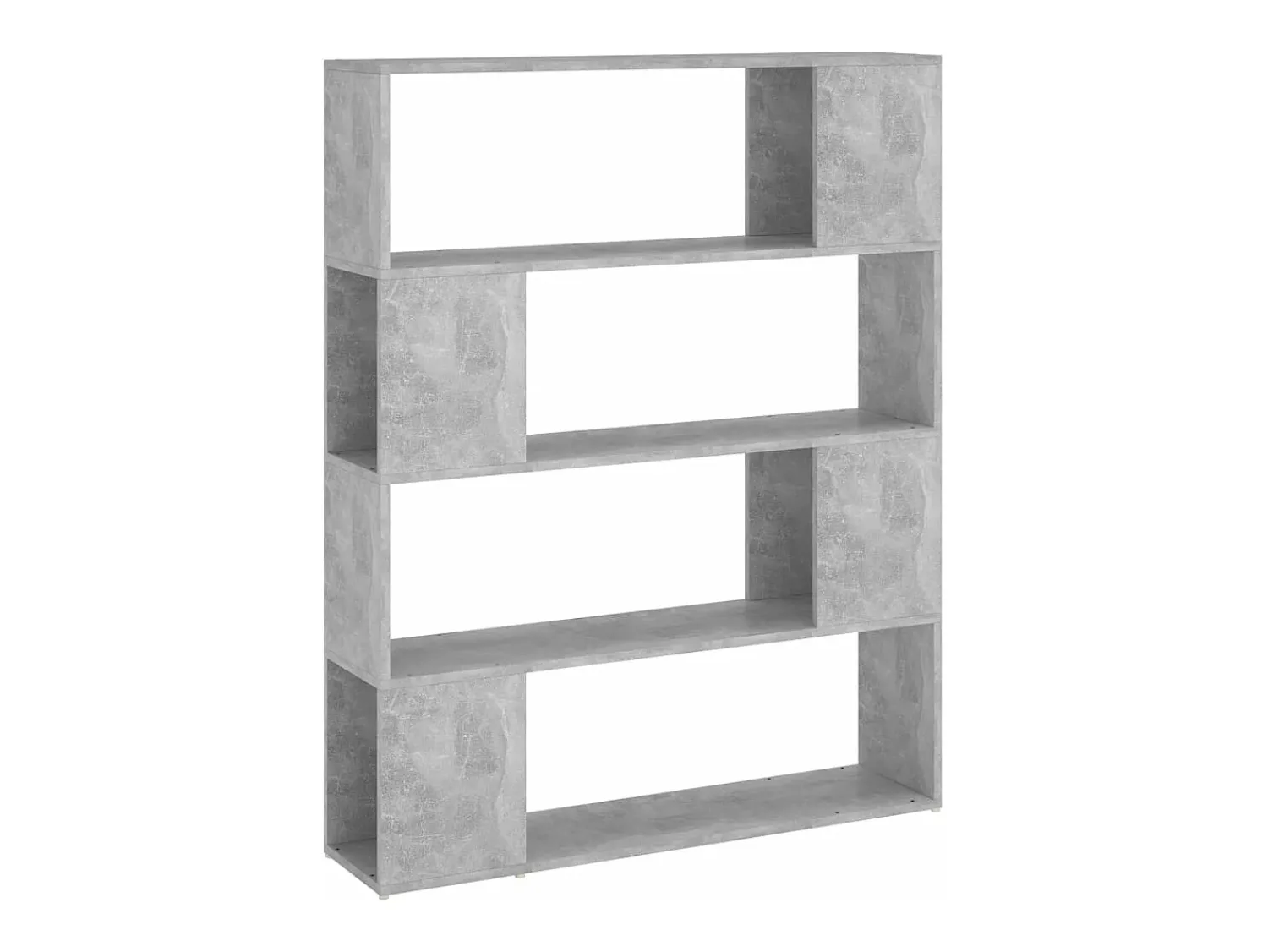 Biblioteca* Estante/divisória 100x24x124 cm cimento PT478603 Cinzento