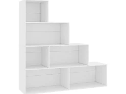 Biblioteca* Estante/divisória 155x24x160 cm contraplacado PT784342 Branco