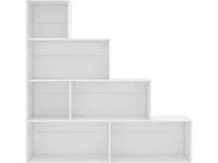Biblioteca* Estante/divisória 155x24x160 cm contraplacado PT784342 Branco