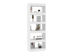 Estante/divisória 60x30x166 cm contraplacado PT757028 Branco