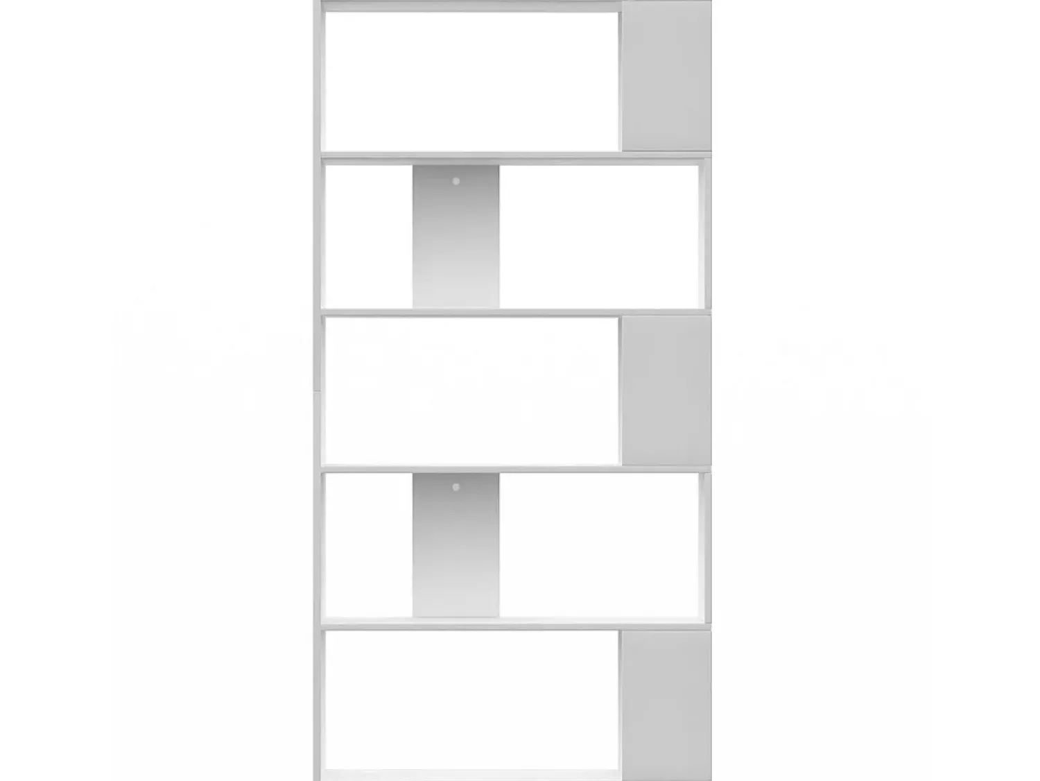 Biblioteca* Estante/divisória 80x24x159 cm contraplacado PT289947 Branco