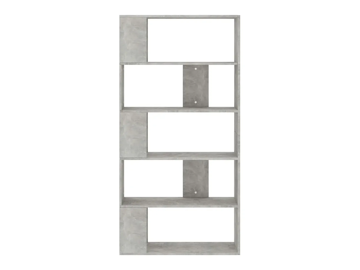 Clearance Estante/divisória 80x24x159 cm contraplacado cimento PT931543 Cinzento