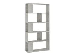 Clearance Estante/divisória 80x24x159 cm contraplacado cimento PT931543 Cinzento