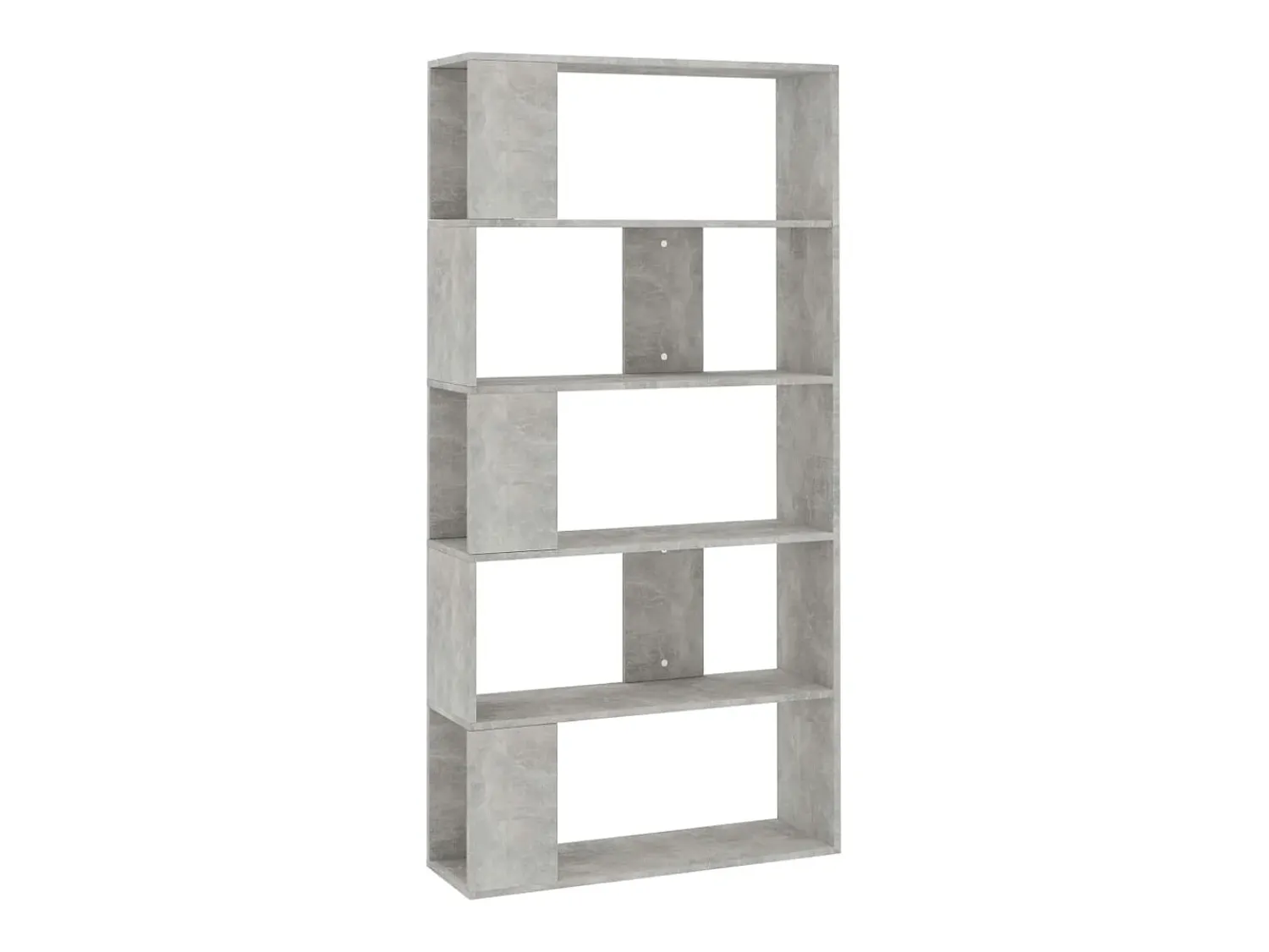 Clearance Estante/divisória 80x24x159 cm contraplacado cimento PT931543 Cinzento