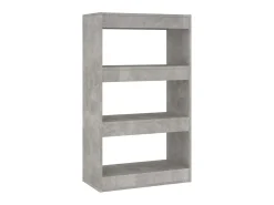 Discount Estante/divisória 60x30x103 cm contraplacado cor cinza cimento PT278532 Cinzento