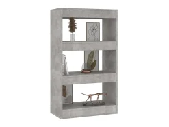 Discount Estante/divisória 60x30x103 cm contraplacado cor cinza cimento PT278532 Cinzento