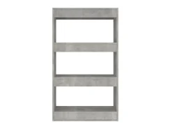 Discount Estante/divisória 60x30x103 cm contraplacado cor cinza cimento PT278532 Cinzento