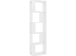Biblioteca| Estante/divisória 45x24x159 cm contraplacado PT105508 Branco