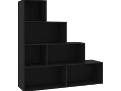 Discount Estante/divisória 155x24x160 cm contraplacado PT119854 Preto