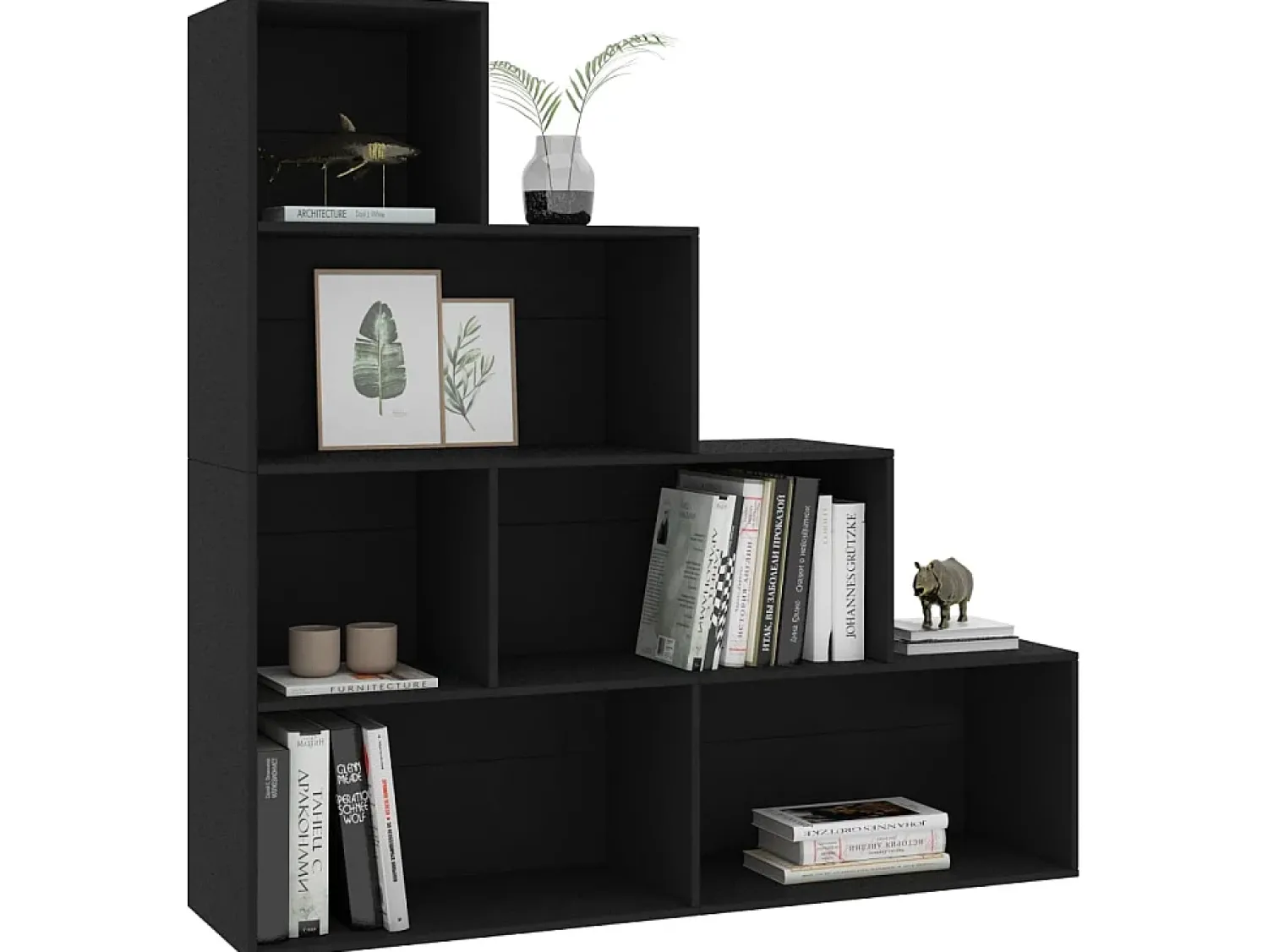 Discount Estante/divisória 155x24x160 cm contraplacado PT119854 Preto