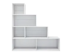 Prateleira*vidaxl Estante/divisória 155x24x160 cm contraplacado brilhante Branco