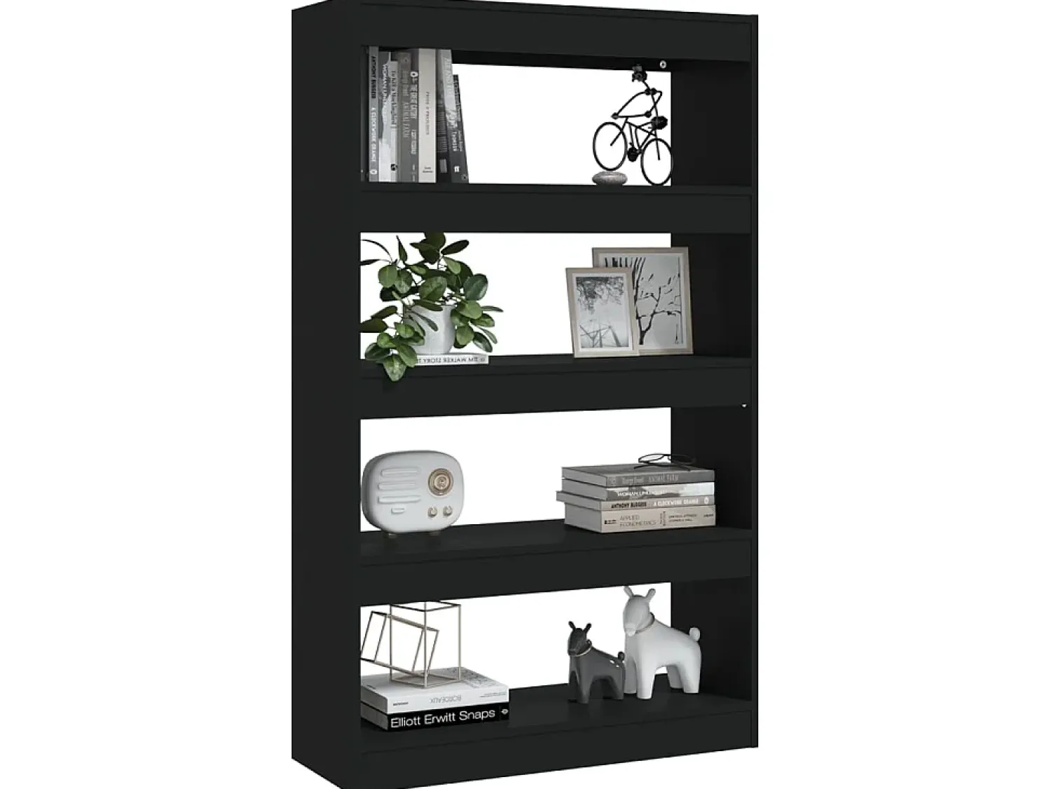 Online Estante/divisória 80x30x135 cm contraplacado PT804926 Preto
