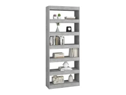 Best Estante/divisória 80x30x198 cm contraplacado cimento PT332644 Cinzento