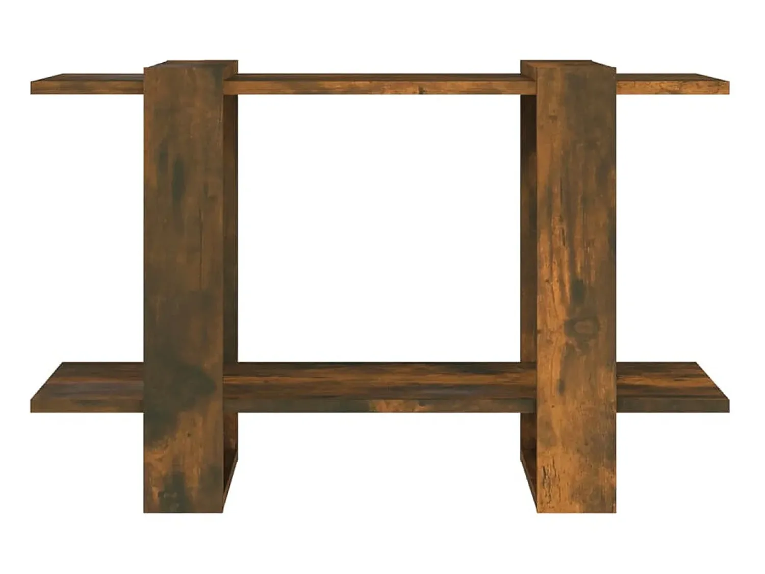 Biblioteca| Estante/divisória 80x30x51 cm cor carvalho fumado PT141297 Castanho