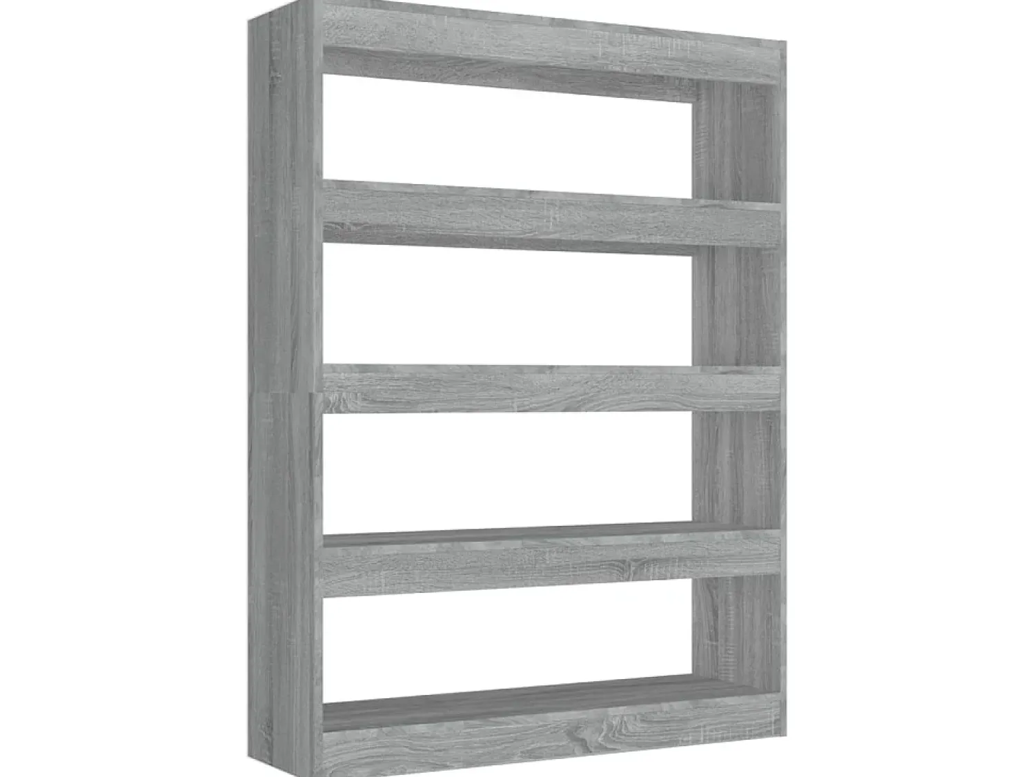 Estante/divisória 100x30x135 cm cor sonoma cinza PT659101^ Biblioteca