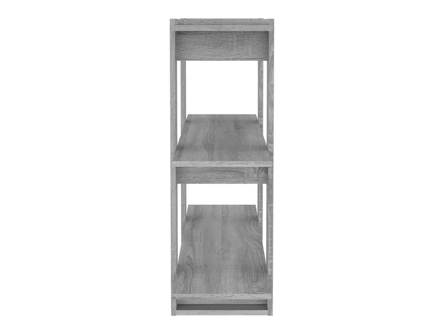 Biblioteca| Estante/divisória 100x30x87 cm cor sonoma cinza PT644432 Cinzento