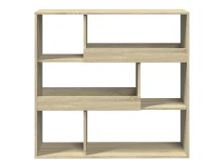 Biblioteca*vidaxl Estante/divisória 100x33x94,5 cm cor carvalho sonoma Castanho