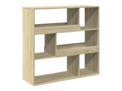 Biblioteca*vidaxl Estante/divisória 100x33x94,5 cm cor carvalho sonoma Castanho