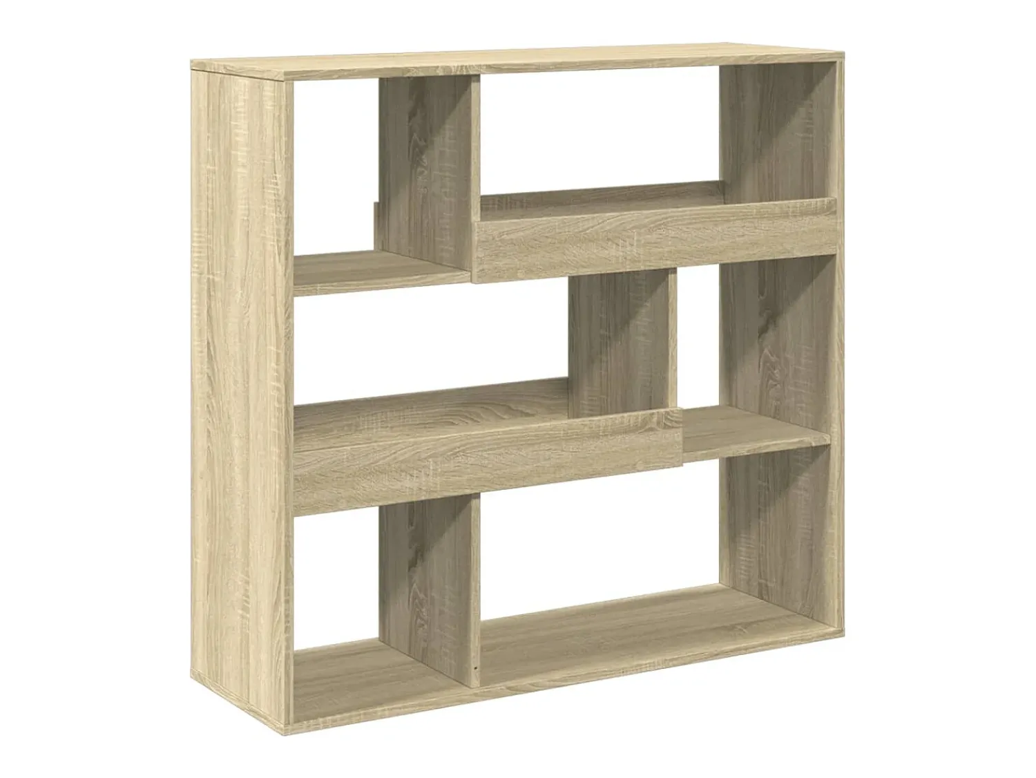 Biblioteca*vidaxl Estante/divisória 100x33x94,5 cm cor carvalho sonoma Castanho