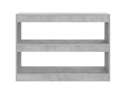 Best Estante/divisória 100x30x72 cm cor cimento PT384463 Cinzento